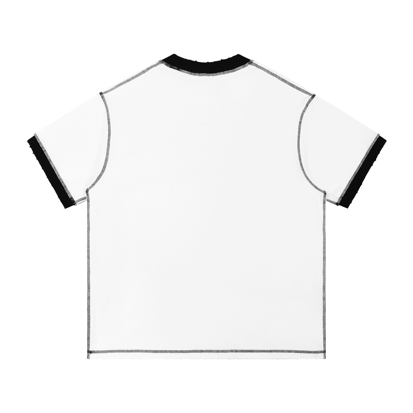 Static Contrast-Stitched Tee